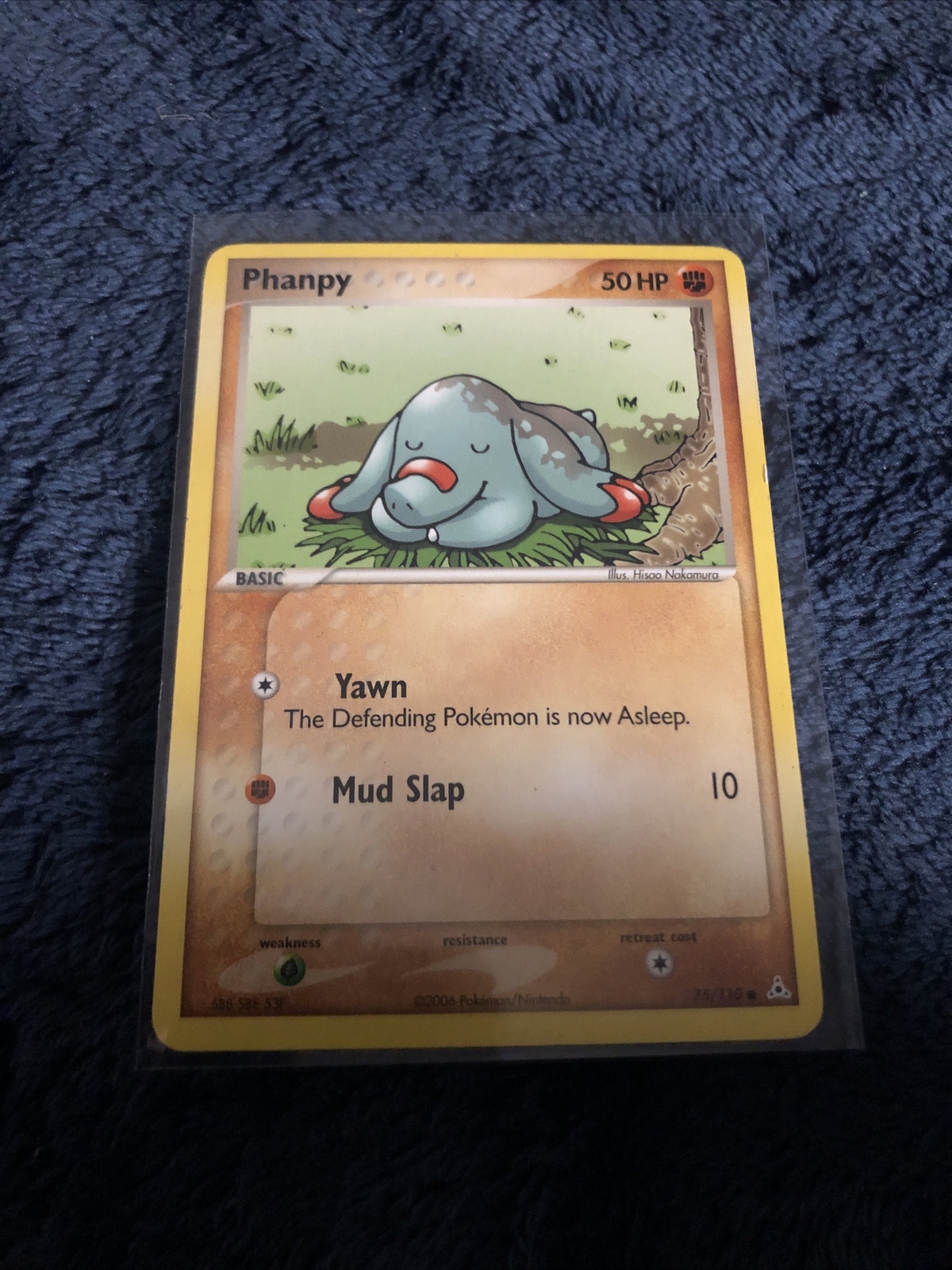 Phanpy 75/110 2006 Holon Phantoms Common Pokémon Trading Card Near Mint