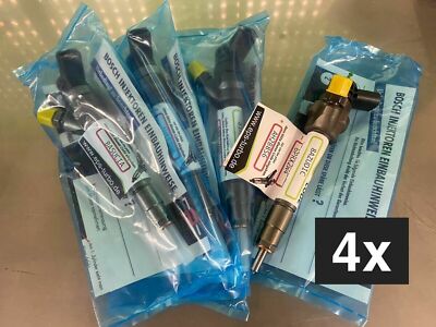 4 x Einspritzdüse Bosch 0445110327 Opel Astra J Insignia Zafira 2.0 CDTI