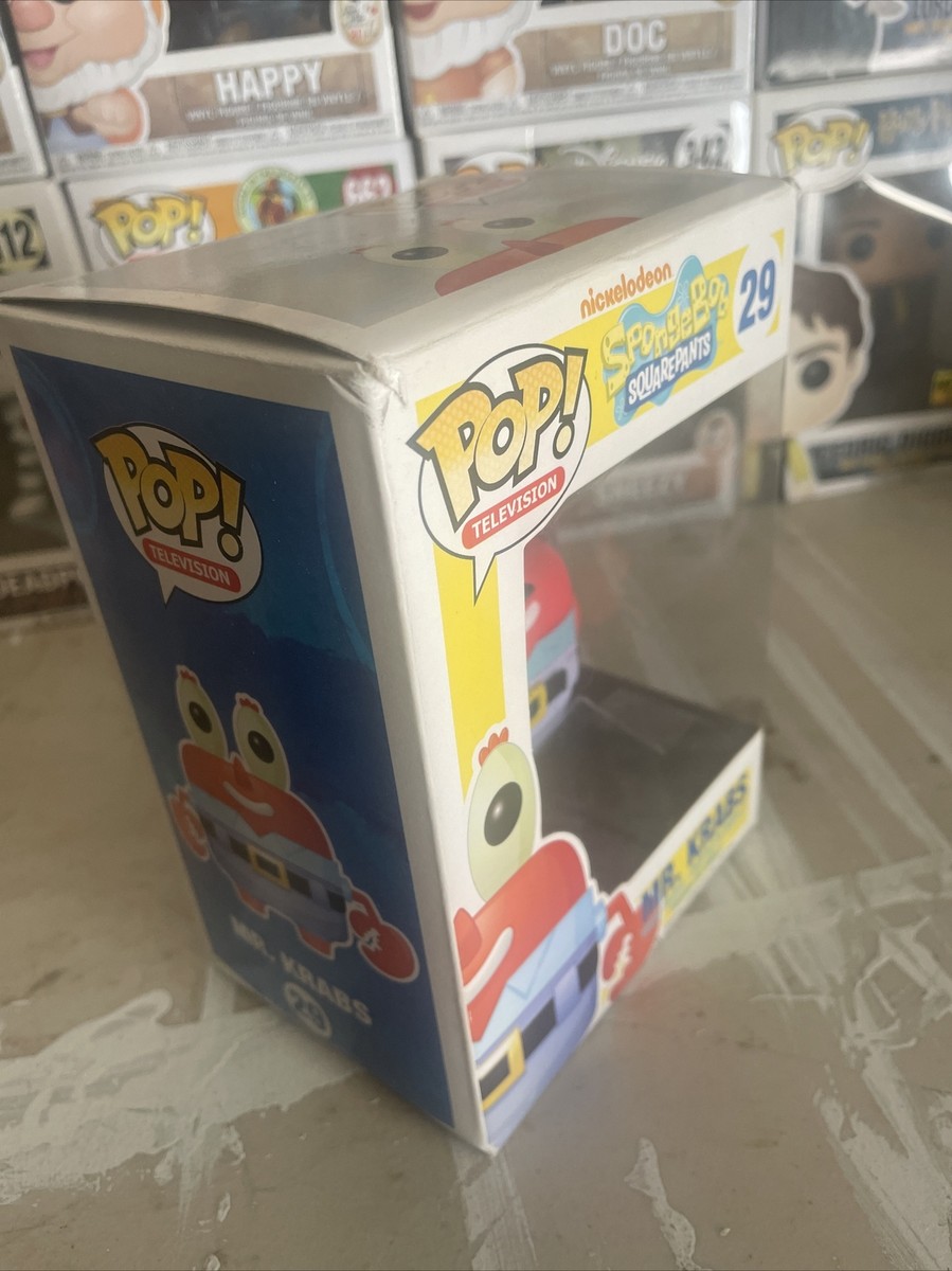 Funko Pop! Vinyl: SpongeBob SquarePants - Mr. Krabs #29 RARE HTF