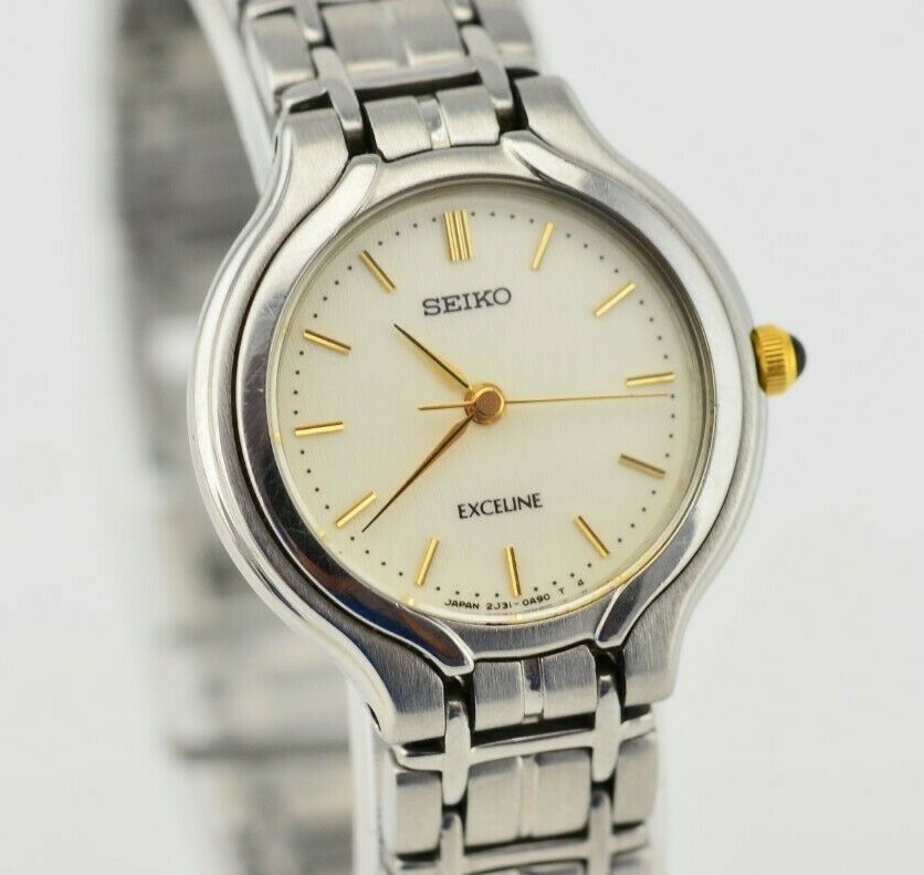 C708 Vintage Ladies Seiko Exceline Quartz Watch 2J31-0A60 C708 Vintage Ladies Seiko Exceline Quartz Watch 2J31-0A60
