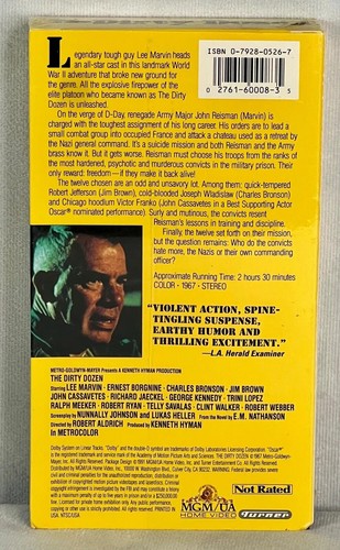 The Dirty Dozen (VHS) - Picture 2 of 3