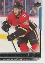2018-19 Upper Deck Young Guns #204 Morgan Klimchuk - Rookie