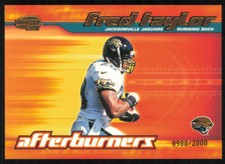 Fred Taylor 2001 Pacific Invincible Afterburners #9 SN Jacksonville Jaguars