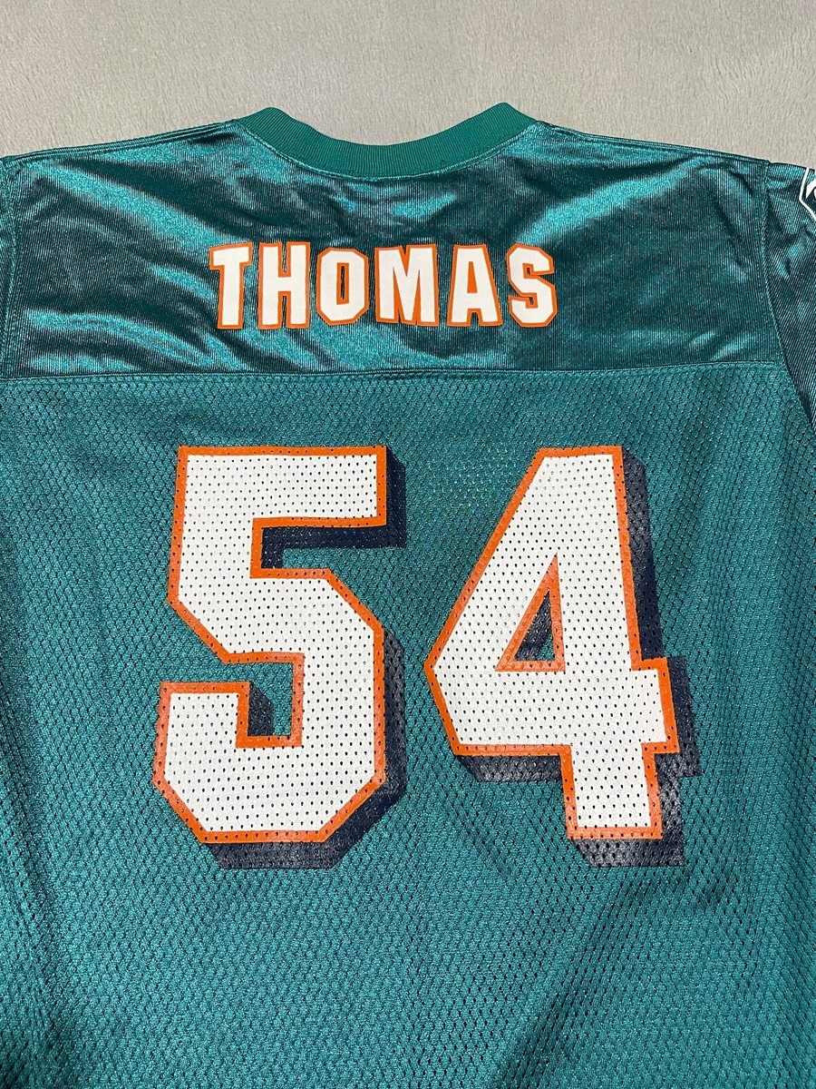 ザック ・ トーマス ZACH THOMAS （ドルフィンズ） ユニフォーム ZACH THOMAS | Miami Dolphins 1996 Wilson Throwback NFL