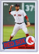 Xander Bogaerts 2020 Topps 1985 35th Anniversary 5x7 #85-20 /49 Red Sox 
