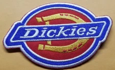 Embroidered Dickies Patch approx 2.5x3.75"