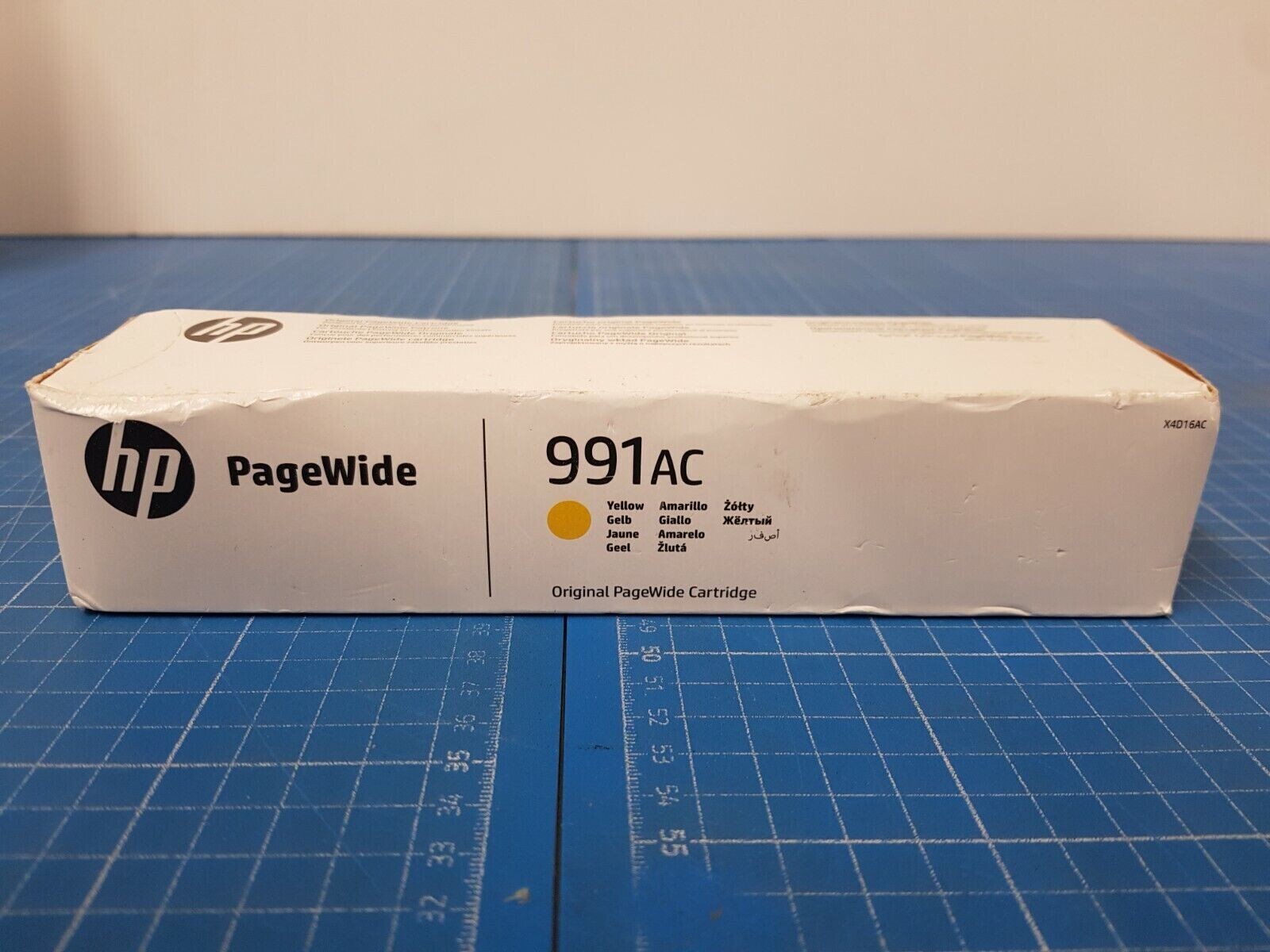 HP Druckkopf 991AC Gelb X4D16AC (EXP:05.2024.) Verpackung ist 