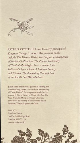 The Imperial Capitals of China by Arthur Cotterell (Hardcover, 2007) - Picture 5 of 8