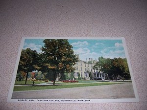 19s Gridley Hall Carleton College Northfield Mn Antique Postcard Ebay