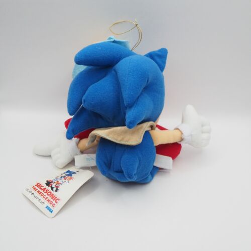 Sonic C0609 The Hedgehog Sailor Sega 1994 Plüschtier 9 Zoll Trödel Stofftier Puppe Japan - Bild 3 von 10