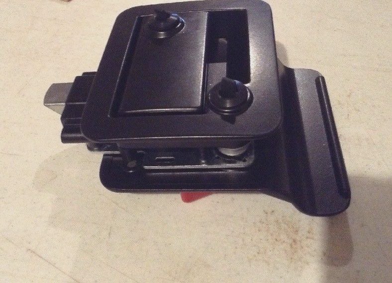 FIC RV TRAVEL TRAILER LOCK 43612-06 BLACK DEADBOLT NO KEY CYLINDER ...