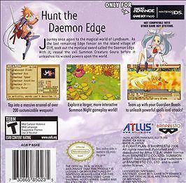 Summon Night: Swordcraft Story 2 (Nintendo Game Boy Advance, 2006)