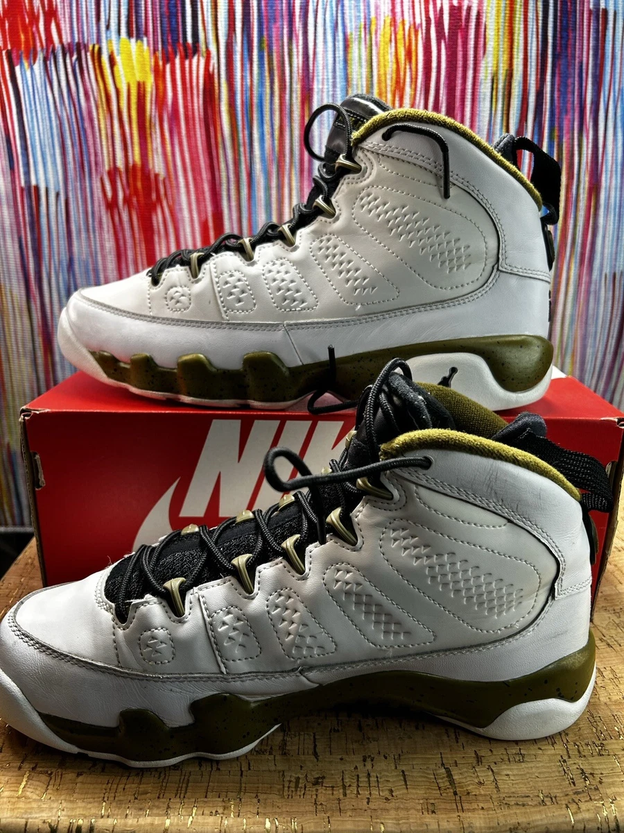 Jordan 9 shop all white