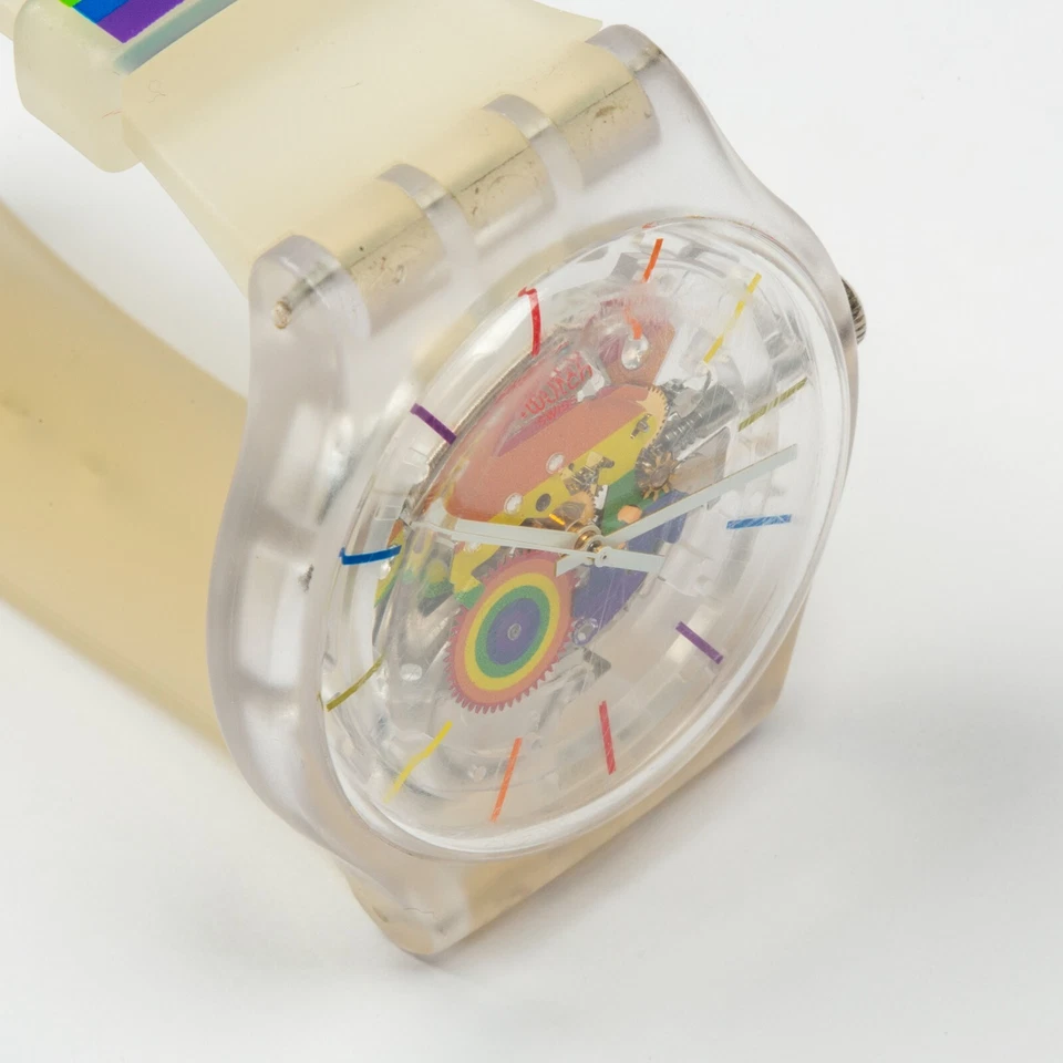 Swatch Alla Parata Pride Watch, Ref. SO29K103 - image 4 of 4