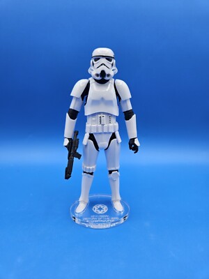 Star Wars Stormtrooper 40TH Anniv. (ROTJ)   Acrylic Base  No Toy  