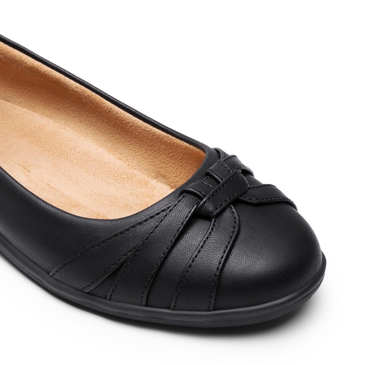 Ballet Kohls Womens Black Dress Shoes Women Classic Round Toe