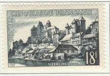 Uzerche France France 1955 18fr fine MH* A16P4F104