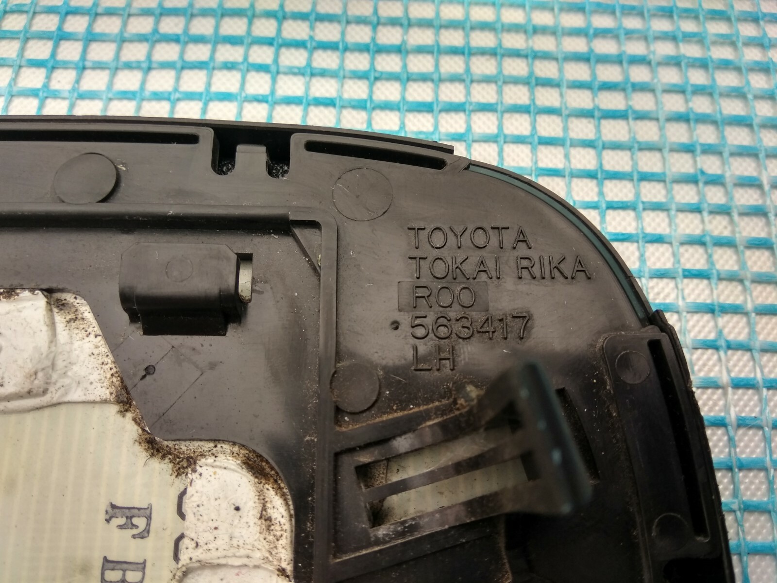 0106 OEM LEXUS LS430 GS LEFT side AUTO DIM HEATED MIRROR GLASS LH USA