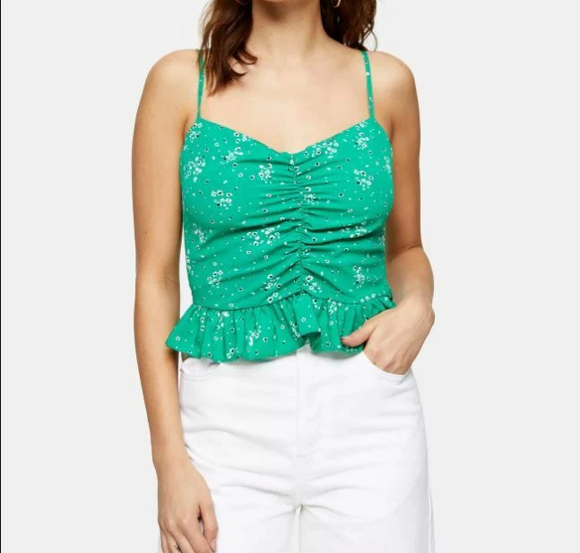 Peplum sales top topshop