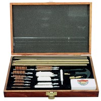 Gunmaster 35 Piece Universal Gun Cleaning Kit Wood Case Gunmaster 35 Piece Universal Gun Cleaning Kit Wood Case