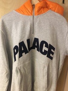 palace orange puffer