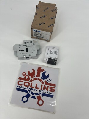 Eaton C320KG3 Auxiliary Contacts 1-N/O 1-N/C For C25 Definite Purpose Contactor