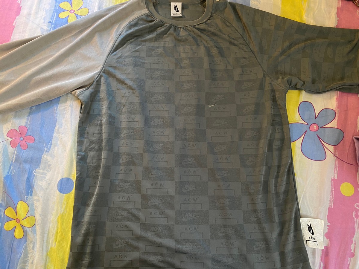 Nike x ACW jersey dual tone concrete slab | eBay