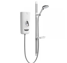 Mira Advance Flex Extra 8.7kW Thermostatic Electric Shower - White (1.1785.005)