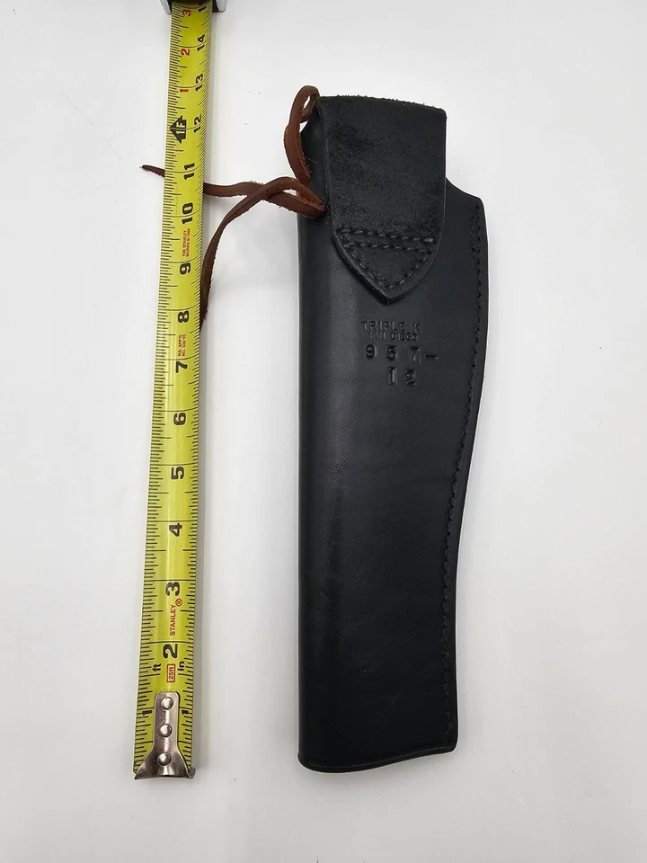 Funda Triple K 957-12 Cuero Negro - MUY BONITA Foto 4 de 4