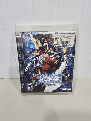 BlazBlue: Calamity Trigger (Sony PlayStation 3, 2009)Tested Working Good 