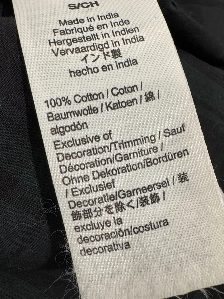 J.CREW Blue Tartan Plaid Velvet Trim V Neck Side Slit Blouse Tunic Top Sz S - Image 4 of 4