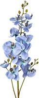 Clayre & Eef Deko-Zweig Blumen Blau-GrüN 116 Cm Kunststoff