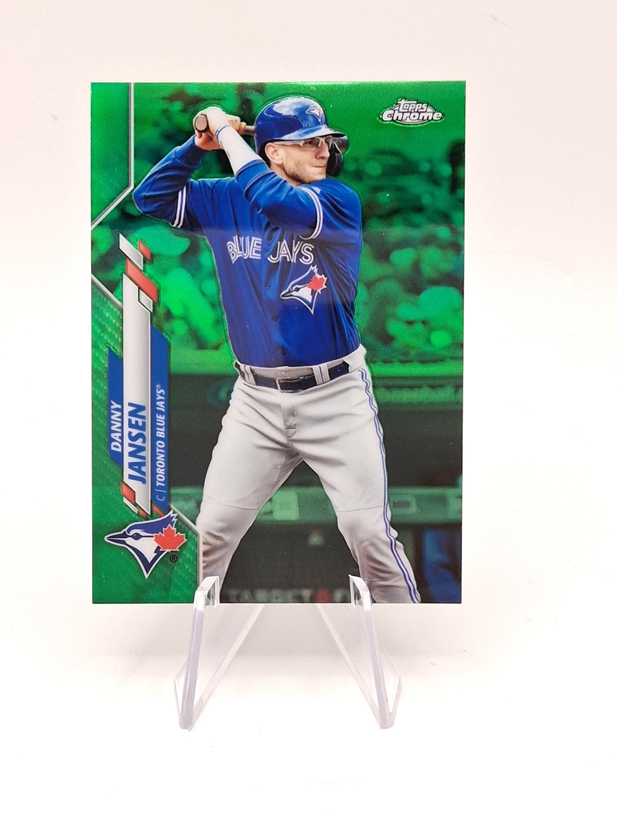 2020 Topps Chrome Green Refractor #51 Danny Jansen /99