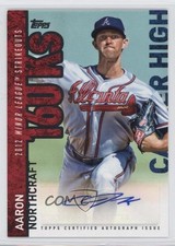 2015 Topps Career High Auto Aaron Northcraft #CHA-AN Auto 3q5