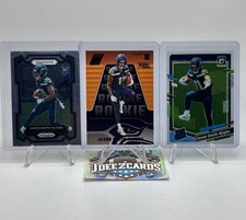 2023 jaxon smith-njigba RC Zenith Red Zone Parallel Optic Prizm Seattle
