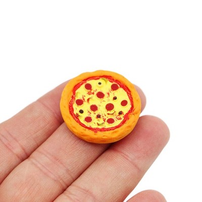 1Set 1:12 Dollhouse Miniature Pizza w/Packing Box Model Kitchen Food Decor Toy