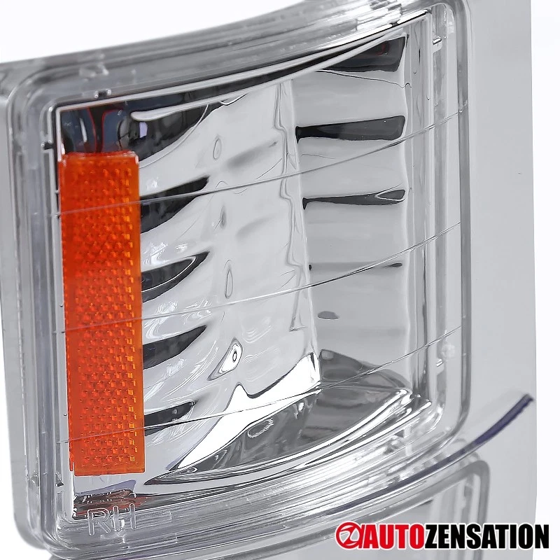 Fit 1994-1998 Chevy C/K 1500 2500 Silverado Tahoe Corner Lights Signal Lamps Foto 3 de 4