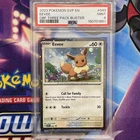 2023 POKEMON SVP EN-SV BLACK STAR PROMO #043 EEVEE OBF THREE PACK BLISTERS PSA 9