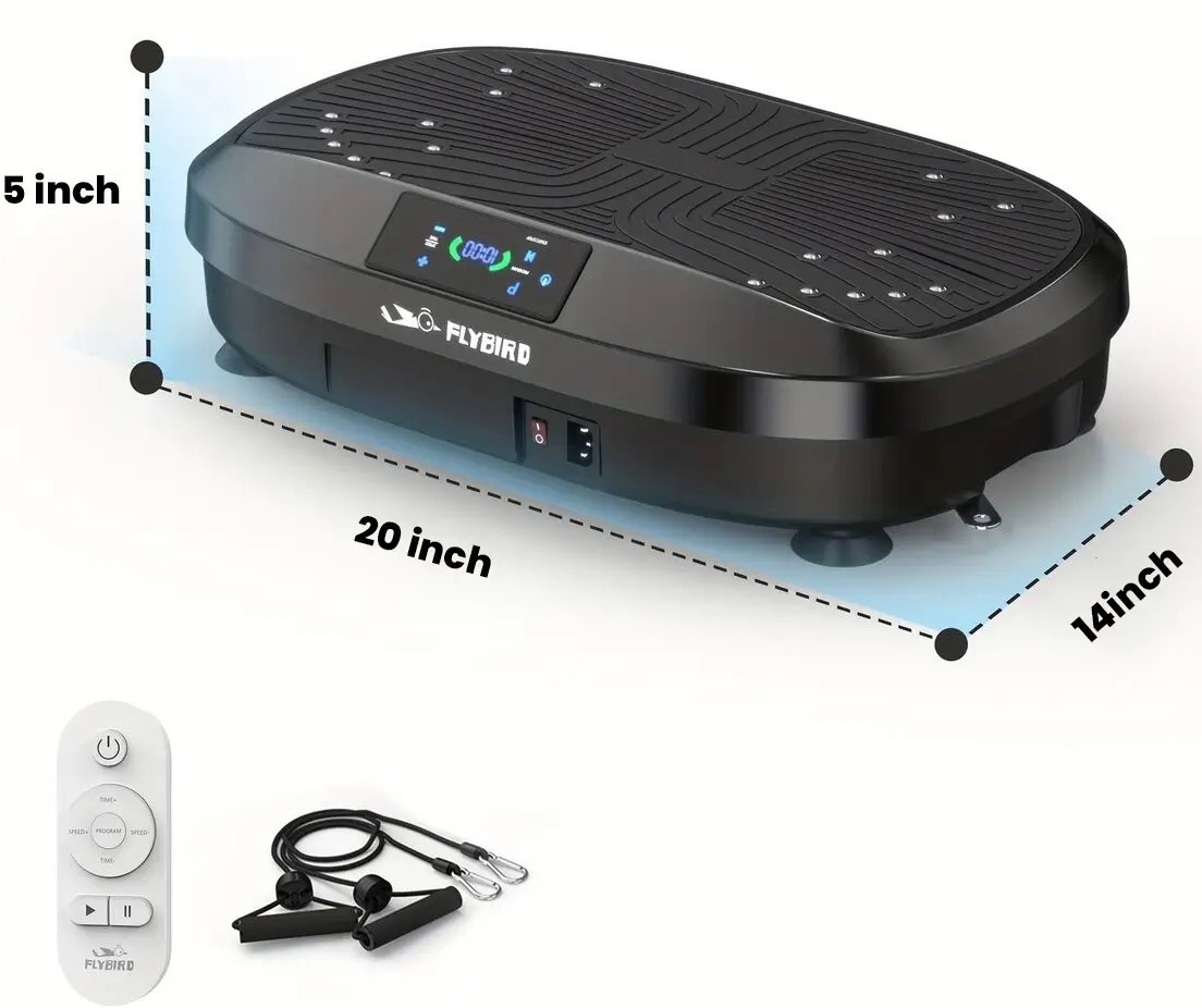 Flybird Vibration Plate HR23-SZJ Black