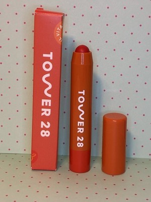 Tower 28 JuiceBalm SQUEEZE  Vegan Tinted Lip Balm Brand New In Box!