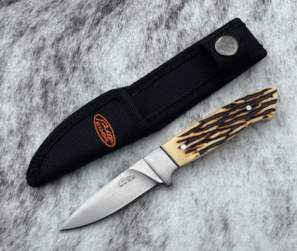6” Fixed Blade Knife Carving Whittling Camping Boy Scout Outdoor Sport Survival - Image 2 of 4