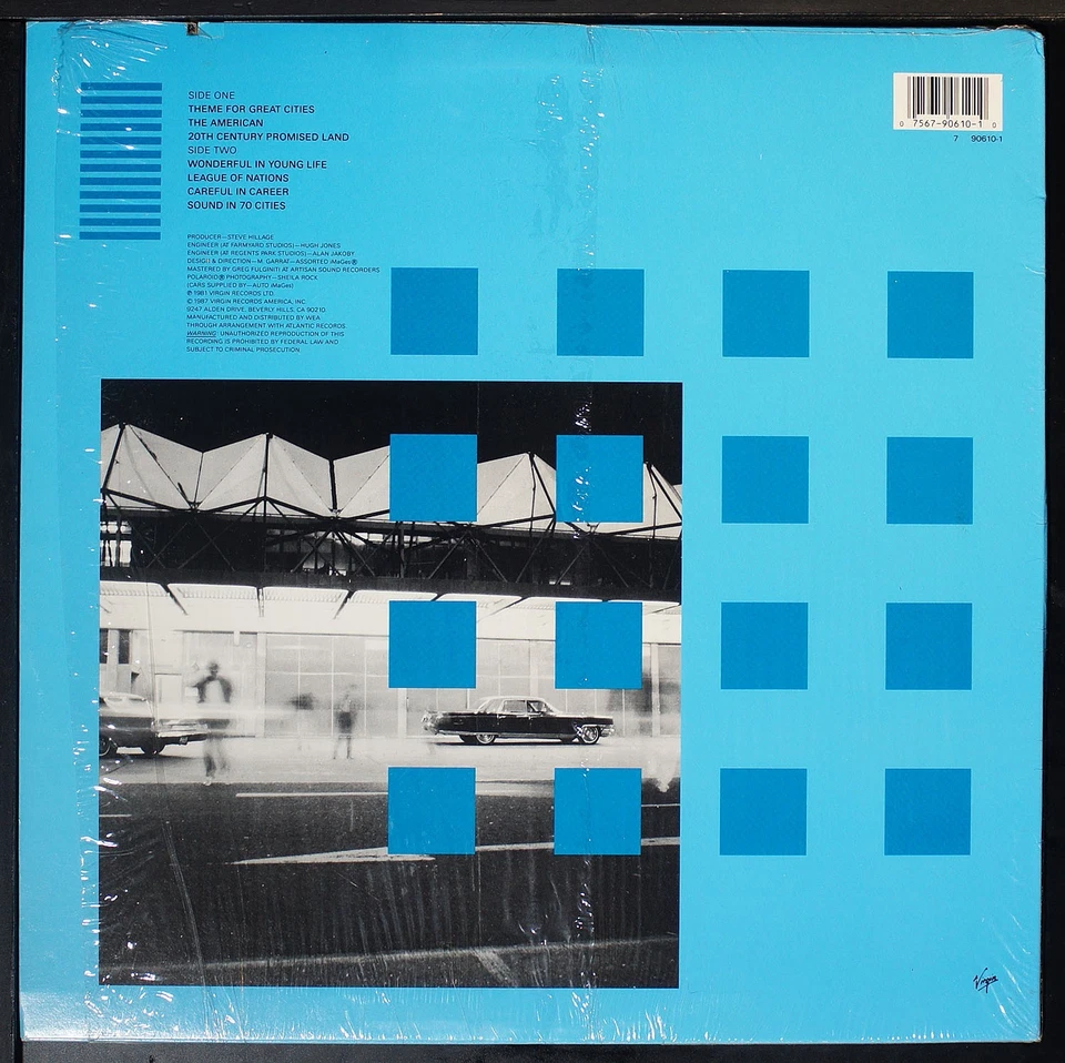 Simple Minds - Sister Feelings Call - LP record [NHB4-057] USA - Image 2 of 4