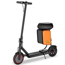Aovopro Folding Adults Electric Scooter, LADPED Commuter EScooter W Seat & Trunk