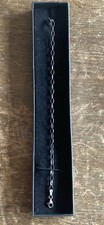 925 Sterling Silver Oxidised Oval Link Chain ...