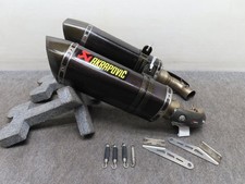 DUCATI Monster M696, M796, M1100, AKRAPOVIC SUS/Carbon Slip-On Schalldämpfer