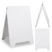 InstaHibit A Frame Double Side PVC Sign Board Shop Cafe Market Menu Fold Stand