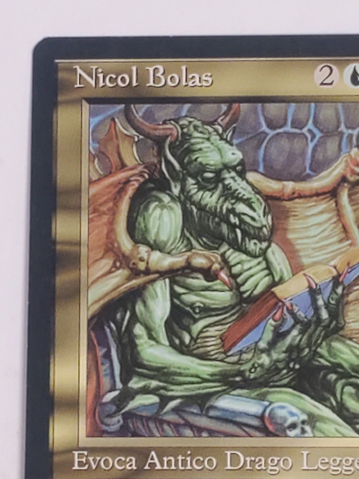 MTG Nicol Bolas (Italian Legends/Gold/R) - BGM - Image 3 of 4