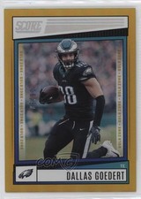 2022 Score Gold Zone 6/50 Dallas Goedert #243 g1d