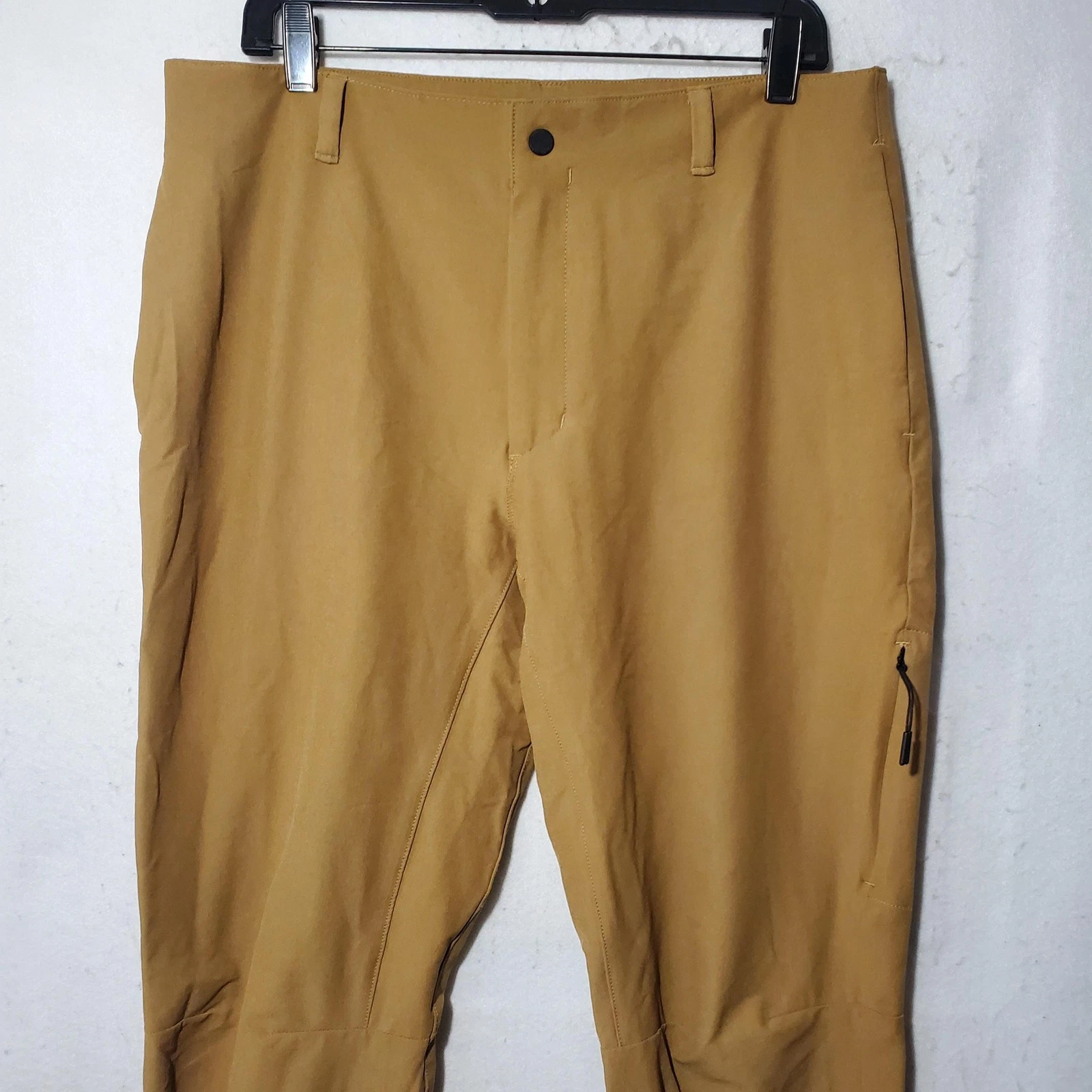 North Face Pants Mens 34 Brown Climbing Hiking Outdoor Adjustable Hem UPF 40+