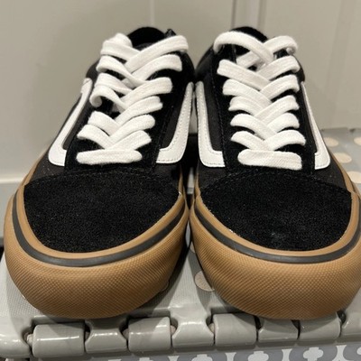 Vans Pro Ultra Cush Low Top Skate Shoe Black Canvas Suede 